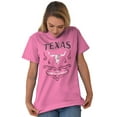 thumbnail image 4 of Cute Texas Girl Lone Star State Texan Women's Graphic T Shirt Tees Brisco Brands X, 4 of 6