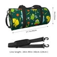 thumbnail image 4 of Fotbe Sport Monster Pattern Foldable Sports Gym Bag with Wet Dry Pocket, Ultralight Travel Bag, Large Capacity Duffel Bag, Splash Proof Carry on Bag, Overnight Bag, Weekender Bag, 4 of 8