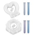 thumbnail image 1 of Epoxy Mold Hydroponic Vase DIY Craft Projects Hexagonal Shape 14.85X13.3cm 1 Set, 1 of 5