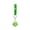 Green, variant on Owl Key Chain – Fun and Colorful Accessory for Sweet Style on the Go: 1CT