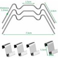 thumbnail image 3 of 50 Pack Greenhouse Glass Clips 25 W Clips and 25 Z Clips for Overlap, 3 of 5