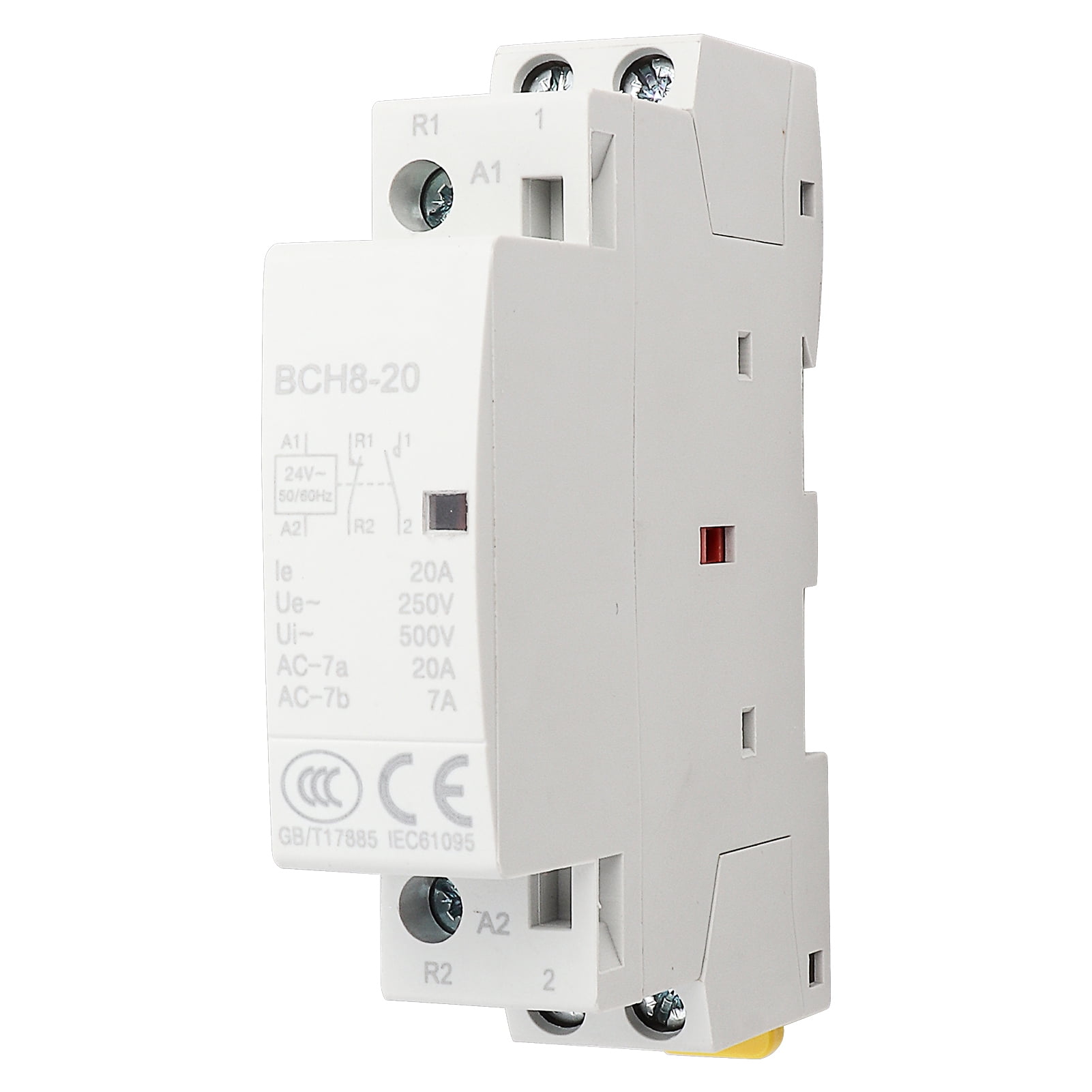 Contactor - 2P 20A 24V 220V/230V 50/60Hz Contactor de CA doméstico ...