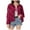 A-Red127, variant on Yuanlong Womens Jackets Flowy Fringed Jacket For Women Plain Long Sleeve, Carnival Holiday Loose Dense Multilayer Coats