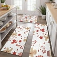 thumbnail image 2 of Red Christmas Gingerbread Man Pattern Kitchen Rugs Sets Of 3,Kitchen Runner Rugs Non Skid Washable,Decorative Kitchen Floor Mats for Kitchen,Sink,Laundry,17"x30"+ 17"x47" + 17"x59", 2 of 6