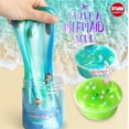 thumbnail image 2 of Mermaid Slime for Girls，Funkidz Shimmer Sparkle Slime Kit with Mermaid Tail Charms Pearls Supplies Great Mermaid Toy Gift for 7 8 9 10 11 12 Years Old Girls Kids, 2 of 6