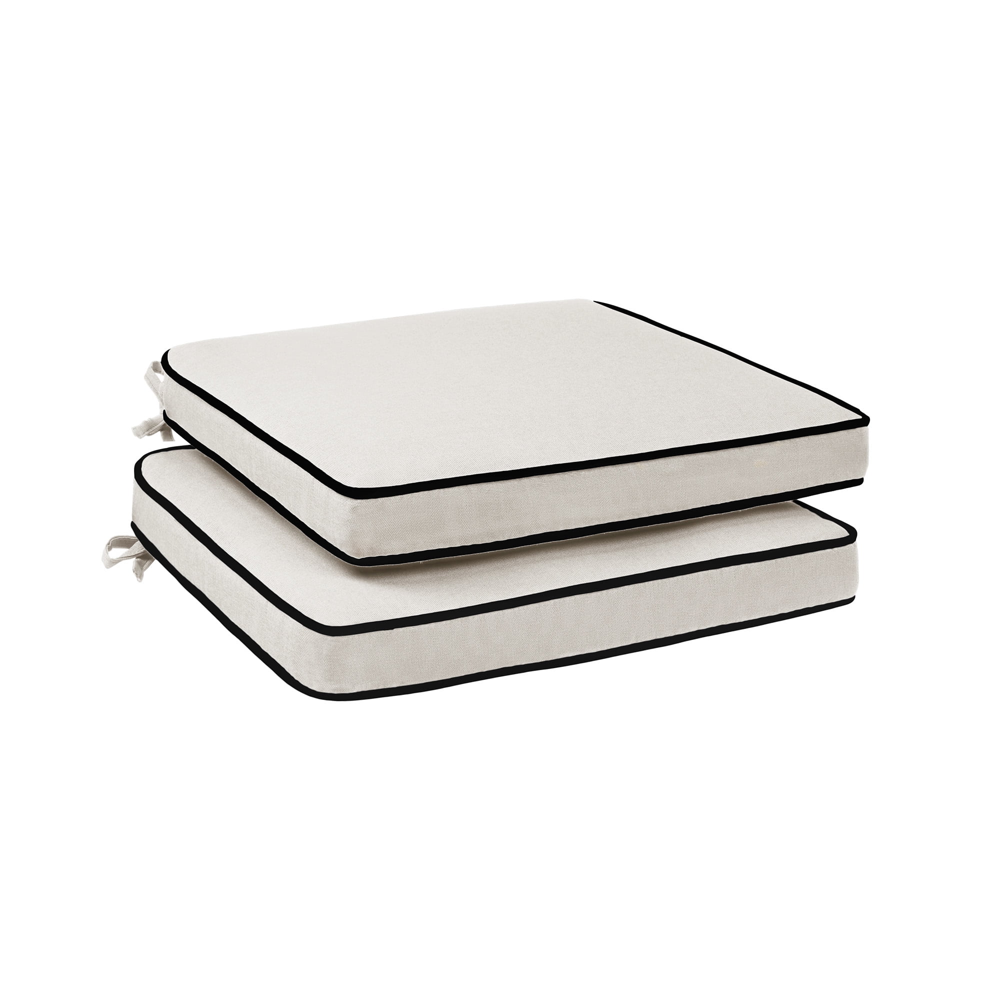 Haven Way Universal Indoor/Outdoor Dining Chair Cushion (Set of 2