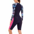 thumbnail image 5 of Diving Suit Womens Sports Jumpsuit Bodysuit Conservative Sun Protection Swimsuit Urfing Suit, 5 of 5