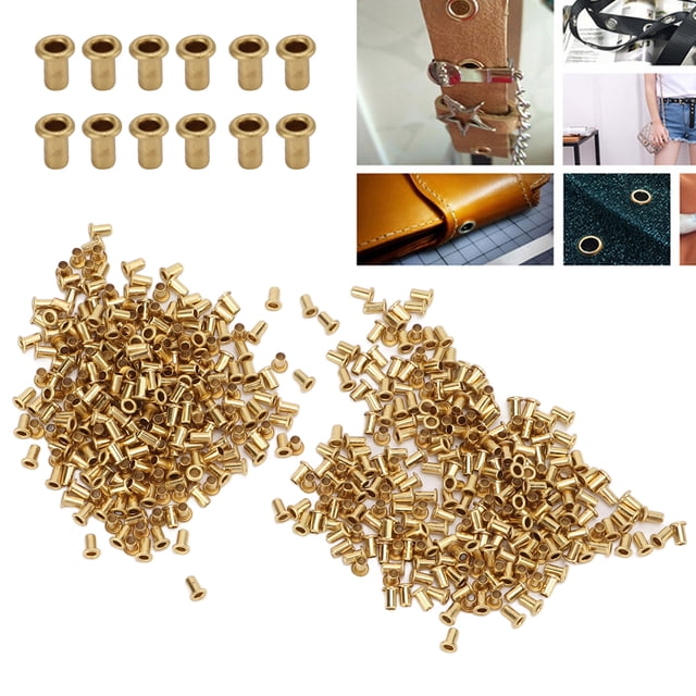 Hollow Rivet Hollow Grommet Rivet Buckle Buckles Nail Air Eye 500Pcs 500 Pcs Pack Leather Buckle Copper Buckles