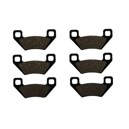 Front & Rear Brake Pads 09 fits Arctic Cat 700 H1 TRV 2009