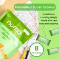 thumbnail image 3 of Foods Mini Coconut Peanut Butter Bars – Vegan, Low Sugar, High Protein, All Natural, Gluten Free – Crunchy Plant Based Peanut Butter Snacks – 3 Bags with 8 Individually Wrapped Coconut Prote, 3 of 5