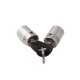 thumbnail image 5 of TureClos Paquete de 4 cilindros de cerradura de puerta estabilidad antioxidante instalación práctica cerraduras núcleo diseño único resistencia al desgaste reemplazo para GMC TureClos JD731879349, 5 of 6