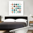 thumbnail image 2 of ARTCANVAS Mid-Century Modern Connect the Dots No. 1 Canvas Art Print - Size: 36" x 36" (1.50" Deep), 2 of 9