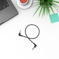 thumbnail image 4 of SHISUYAN Audio Cable TRS Auxiliary Cable 90 Degree Headphone Cable Audio Extension Wire, 4 of 8