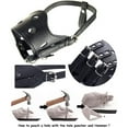 thumbnail image 2 of Dog Leather Muzzle  Comfortable Adjustable Muzzle for Large Dogs  Prevents Chewing and Biting, 2 of 10