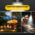thumbnail image 3 of Ruiandsion P13.5S Non-Polar LED Bulb,2-Pack, 24V 200LM 1600K Yellow Light for Flashlight Bike Camping Outdoor Emergency Light, 3 of 9