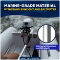 thumbnail image 6 of Five Oceans Universal U-Joint Telescopic Tiller Extension Handle for Outboard & Trolling Motors, Extends from 36" – 53", Twist-Lock – Aluminum Tubing with Anti Slip Handle – FO4926, 6 of 8
