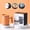 Orange, variant on XYRSRUW Stainless Steel Coffee Cup, Insulated Travel Mug with Lid, Reusable Drink Mug for Home and Office, Double-Wall Thermal Tumbler for Hot and Cold Beverages(Orange)