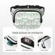 thumbnail image 5 of Disketp White Birds Riñonera de Doble Capa, Bolsa de Cintura Ajustable para Viajes, Correr y Senderismo, Riñonera Ligera para Hombre y Mujer, 5 of 9