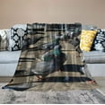 thumbnail image 2 of ONETECH  Rock Pigeons Sherpa Throw Blanket, 2 of 6