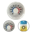 thumbnail image 2 of Round Shutter Thermometer Measuring Indoor And Outdoor Metal Pointer Thermometer, 2 of 9