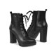 thumbnail image 2 of Botín Mujer Tacón Dama Bota Moda Marco Delli 66914 Negro negro 23 MARCO DELLI 66914CLOUNEG, 2 of 8
