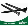 thumbnail image 3 of 12103 10" Polypropylene ABS Anchor Stakes, 3 of 5