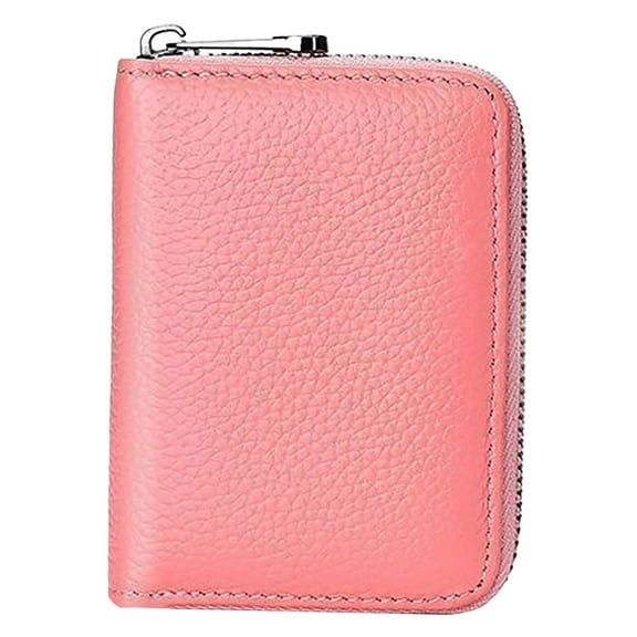 20 Slots Credit Card Holder, Leather Small Wallet for Women or Men with Zipper, 20 Card Slots RFID Blocking Accordion Wallet with Zipper, 1 Pc, 4.33x3.14x0.98"