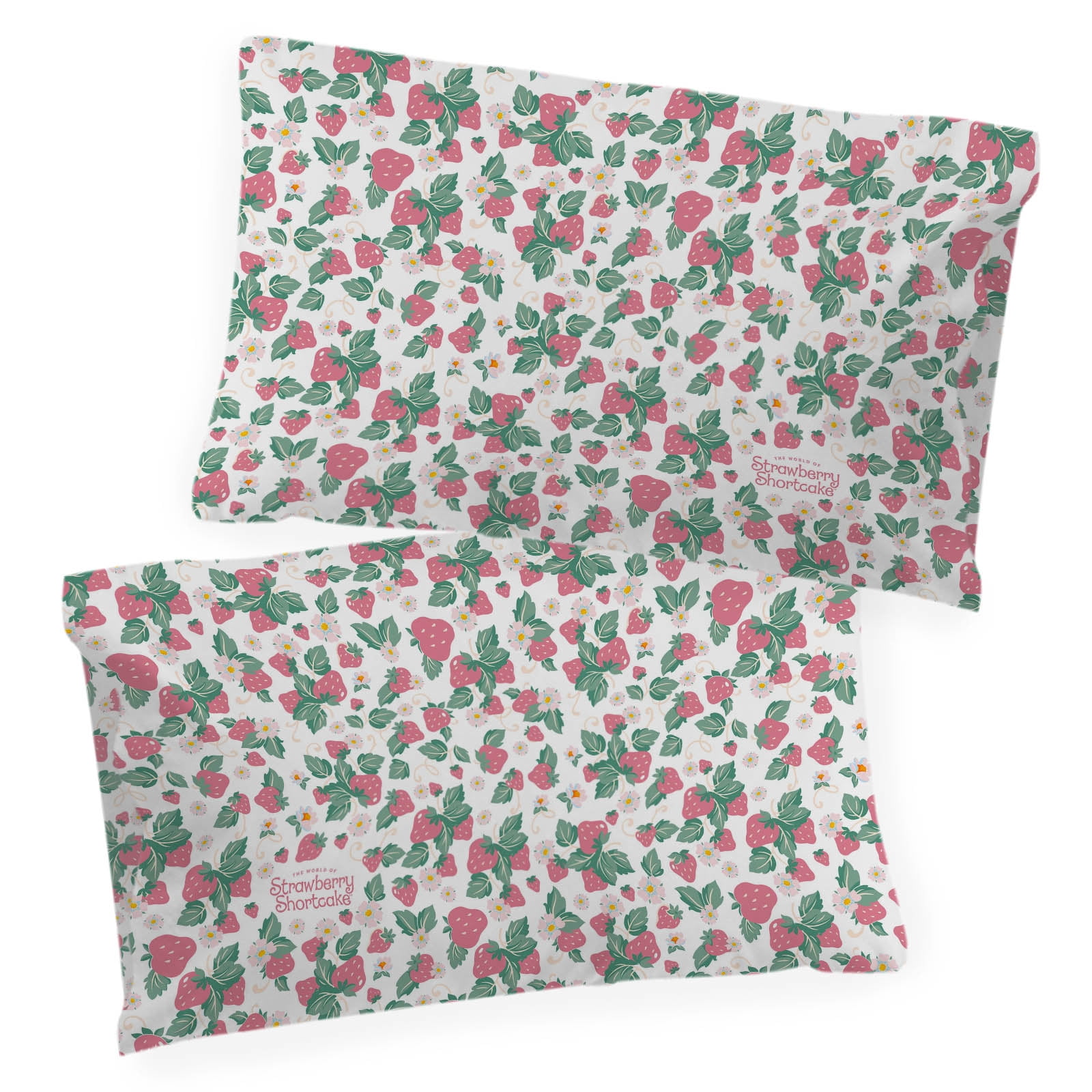 Wildbrain Strawberry Shortcake Berry Meadows 4 Piece Full Size Kids Sheet Set - Soft Kids Bedding