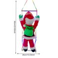 thumbnail image 3 of Luz LED de ambiente, luz versátil de felpa de Papá Noel, luz cálida para decoración de fiesta en el hogar, 3 of 8