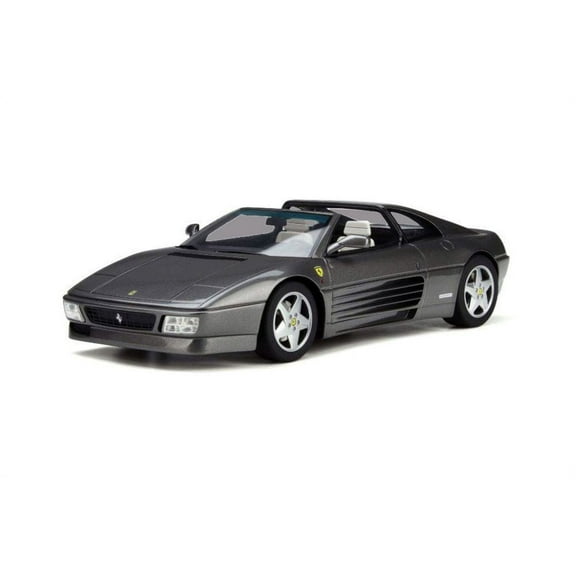 1993 Ferrari 348 GTS Convertible, Grigio Gray - GT Spirit GT332 - 1/18 scale Resin Model Toy Car