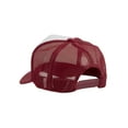 thumbnail image 2 of Top Headwear Country Spain Flag Hat - Espana Trucker Cap White/Wine, 2 of 2