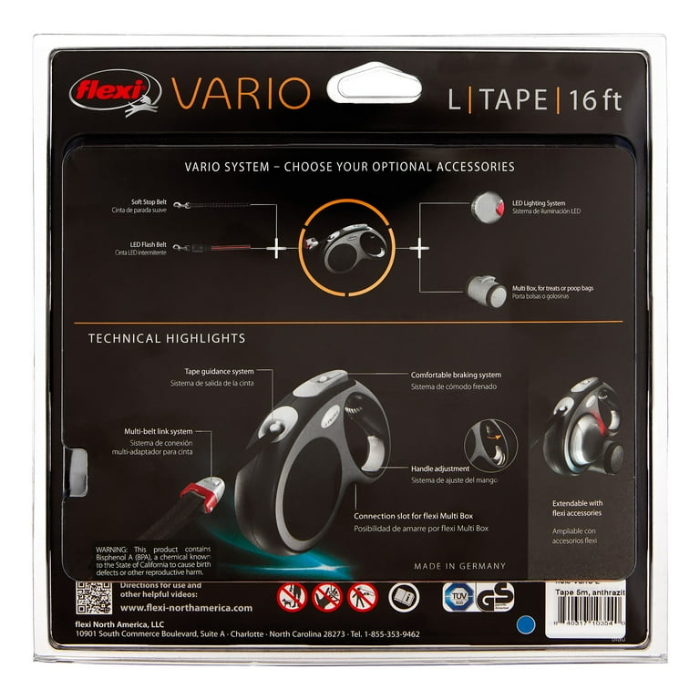 Flexi vario tape leash hot sale