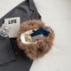 thumbnail image 2 of Bolso Mujer Cadena Bandolera Casual Fluffy Tote Suave Diario Citas ( ) Café, 2 of 7