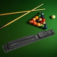 thumbnail image 3 of Duurzaam Biljart Pool Tas 4 Gaten Draagtas Biljart Opslag met Scriem PU Lederen Negro kusrkot Estuche para taco de billar, 3 of 8