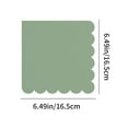 thumbnail image 3 of 24 Pcs Sage Green Lace Theme Party Napkins Disposable Dessert Beverage Dinner Napkins 6.49 Inch, 3 of 6