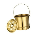 thumbnail image 5 of Kuntesetty Ice Bucket 1L Keep Ice Longer Stainless Steel for Barbecue Home Party Gold, 5 of 9
