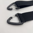 thumbnail image 3 of Black Hidden Suspenders for Men Under Clothes with 3 Snap Loop (1.48" Wide), 3 of 6