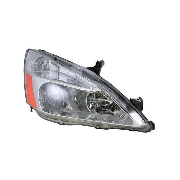 Right Headlight Assembly - Compatible with 2003 - 2007 Honda Accord 2004 2005 2006