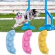 thumbnail image 2 of Dog Chew Toy Bite-resistant Raised Points Flexible Soft Tpr Colorful Relieve Boredom Safe Pet Bite Teething Peasecod Toy Pet Supplies, 2 of 5