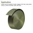 thumbnail image 4 of Unique Bargains Flat Nylon Webbing Strap 2 Inch 20 Yards Dark Green for Backpack. Luggage-rack, 4 of 6