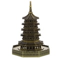thumbnail image 1 of WORGEOUS Pagoda Pagoda Bonsai Decoración de paisajes Mini Garden Pavilion Adorno, 1 of 9