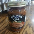 thumbnail image 2 of Amish Wedding Kettle Cooked Salsa, Thick and Chunky Pack of 2 14.5 ounce Jars, Peach, 2 of 3