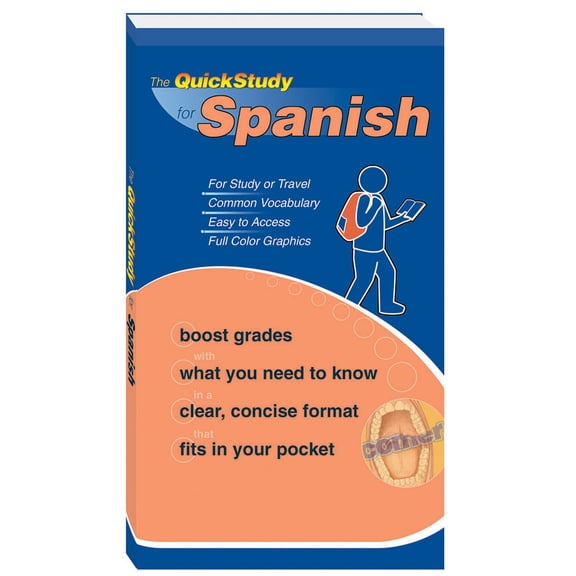 Pre-Owned Spanish (Quick Study Booklet), 9781423202554, 1423202554, Paperback,
