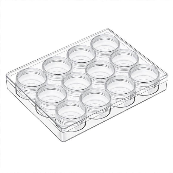 Bead Organizer Bead Storage Containers Set (1.9 x 1.5 x 1.5 Inches)