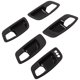 thumbnail image 5 of Inner Door Handle Bowl Cover Trim Car Interior Decoration Replacement for Dodge Charger 2011‑2021Bright Black, 5 of 9
