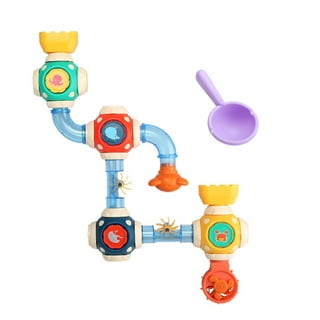 Fridja Cute Marine Life Sprinkler Extrusion Bath Toy Suitable For  3-4-year-old Boys