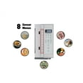 thumbnail image 6 of Hamilton Beach 1.1 cu. ft. Countertop Microwave Oven, 1000 Watts, White Stainless Steel, 6 of 8