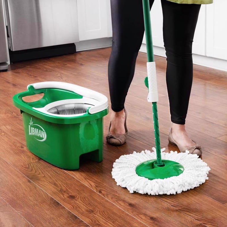 Marimo きたろまん20kg Libman, Tornado Spin Mop, 14 in. with Bucket, Multicolor - Walmart.com