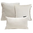 thumbnail image 1 of Set de 3 Cojines Decorativos DICASA Beige Cuadrado Grande y Rectangular, 1 of 7