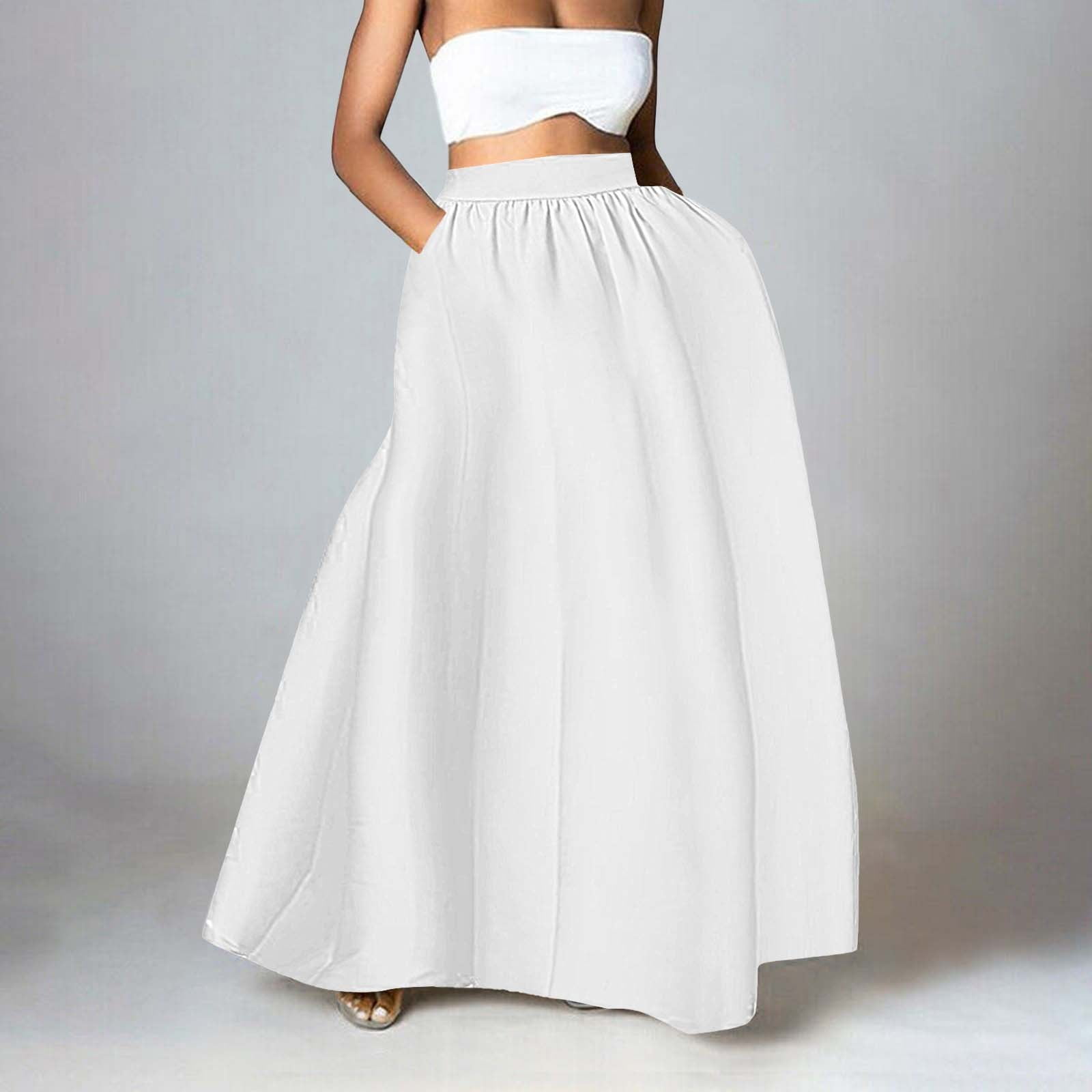 GZWYHT Maxi Skirt Fall Skirts Maxi Skirts for Women Reg